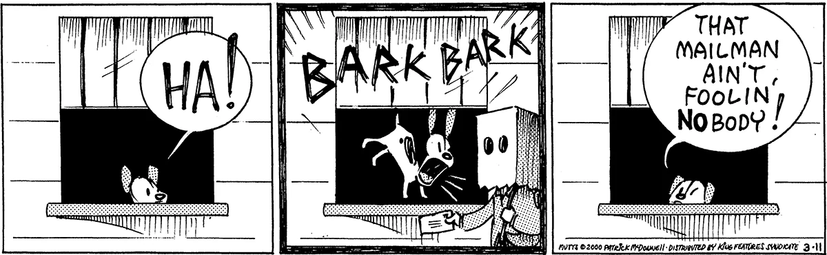 March 11 2000, Daily Comic Strip