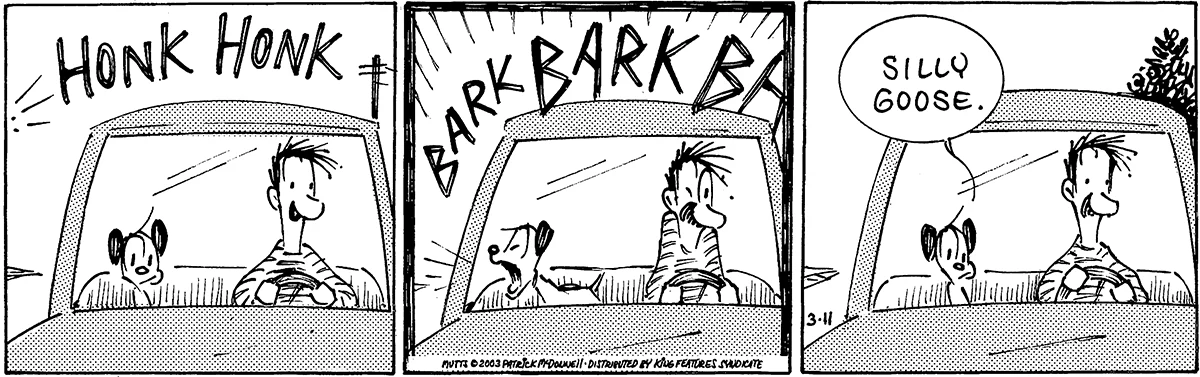 March 11 2003, Daily Comic Strip
