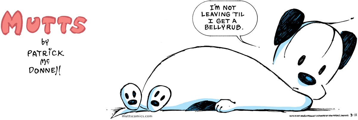 March 11 2007, Sunday Comic Strip