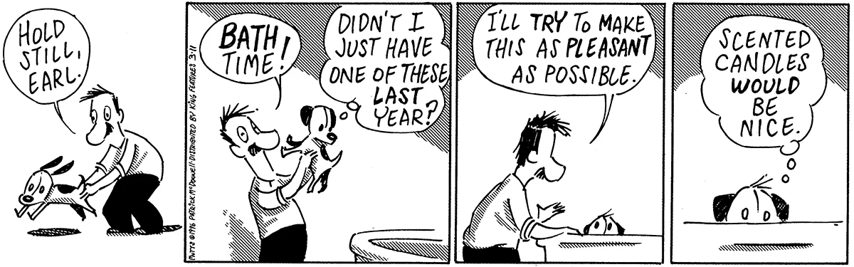 March 11 1996, Daily Comic Strip