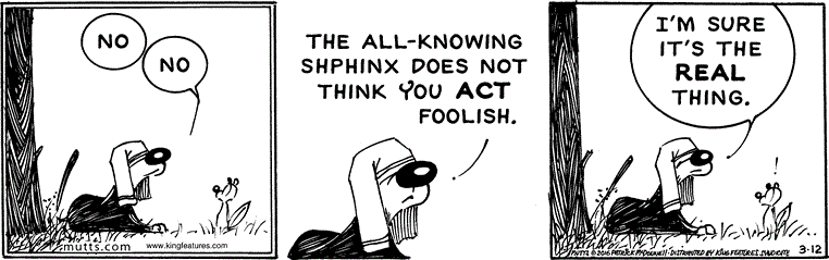 March 12 2016, Daily Comic Strip