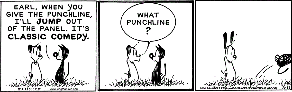 March 12 2018, Daily Comic Strip