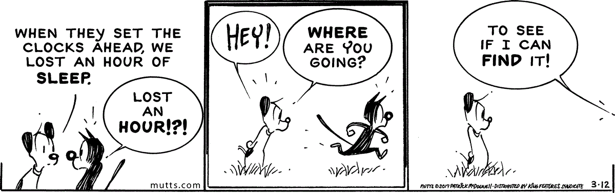 March 12 2019, Daily Comic Strip