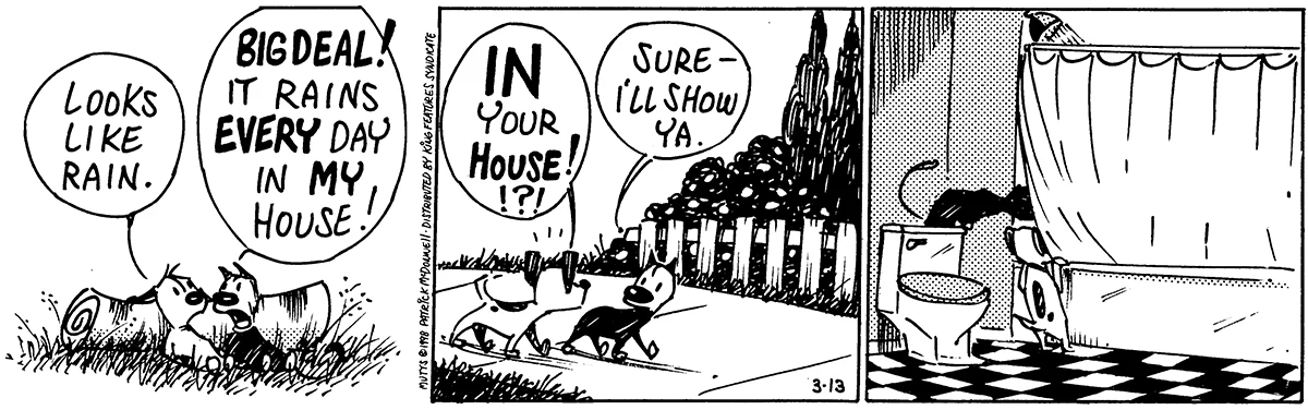 March 13 1998, Daily Comic Strip