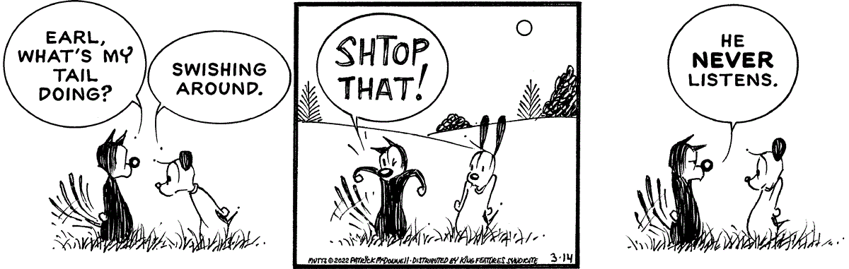 March 14 2022, Daily Comic Strip
