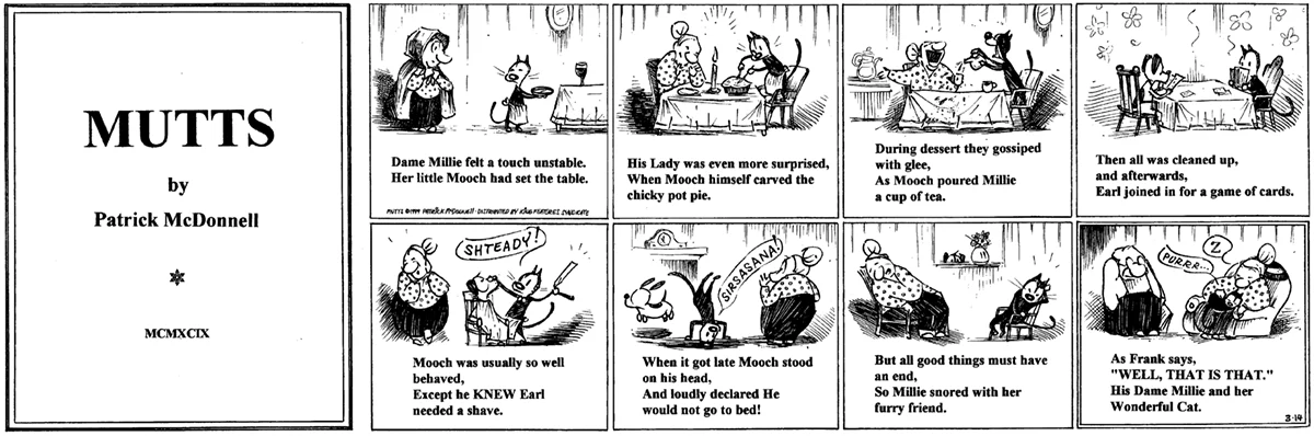 March 14 1999, Sunday Comic Strip