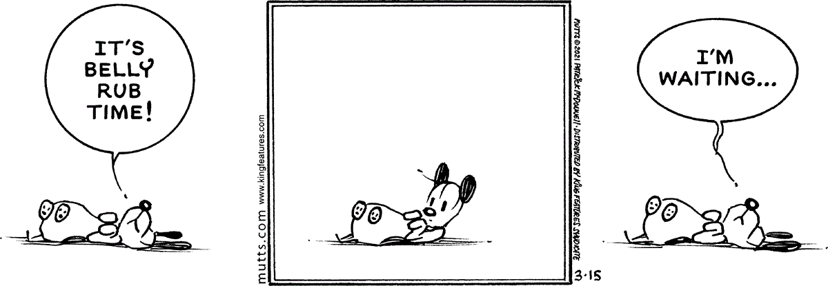 March 15 2021, Daily Comic Strip
