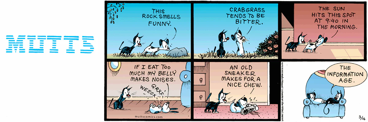March 16 2003, Sunday Comic Strip