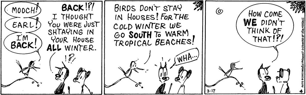 March 17 2003, Daily Comic Strip
