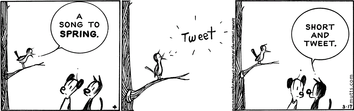 March 17 2020, Daily Comic Strip