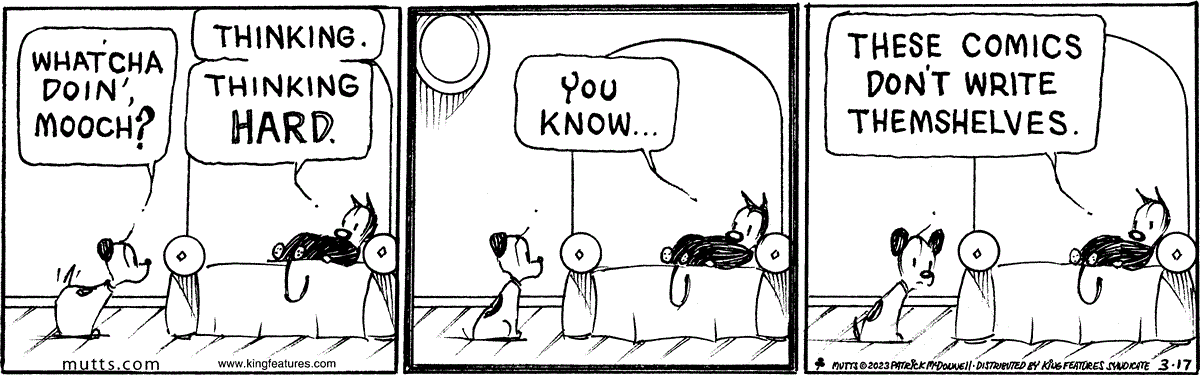 March 17 2023, Daily Comic Strip