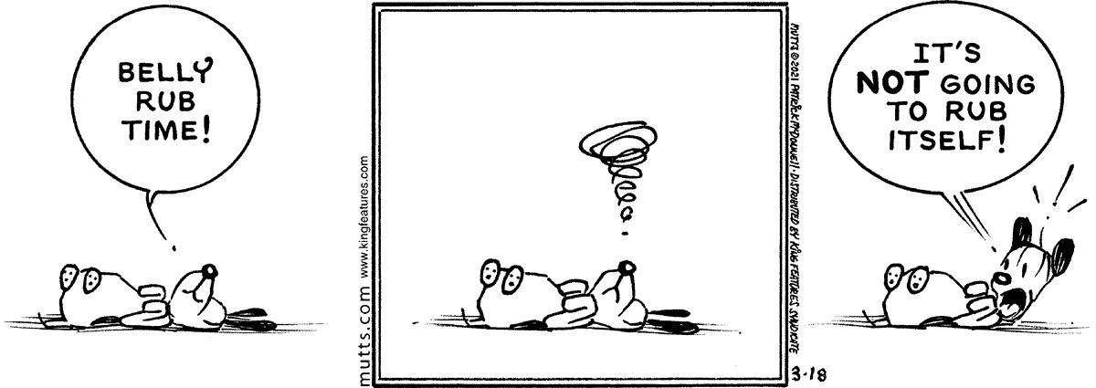 March 18 2021, Daily Comic Strip
