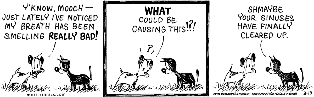 March 19 2003, Daily Comic Strip