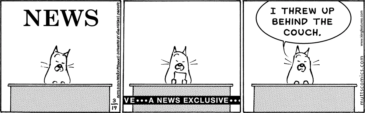 March 19 2014, Daily Comic Strip