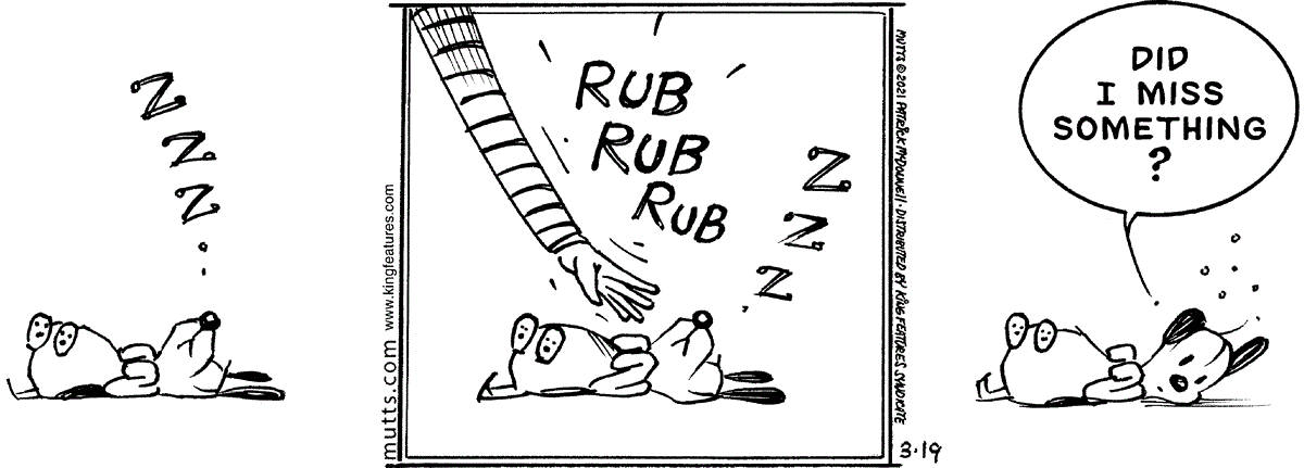 March 19 2021, Daily Comic Strip