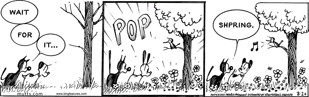 March 20 2021, Daily Comic Strip