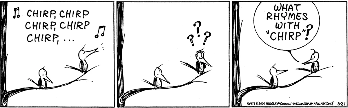 March 21 2000, Daily Comic Strip