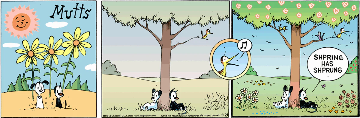 March 21 2010, Sunday Comic Strip
