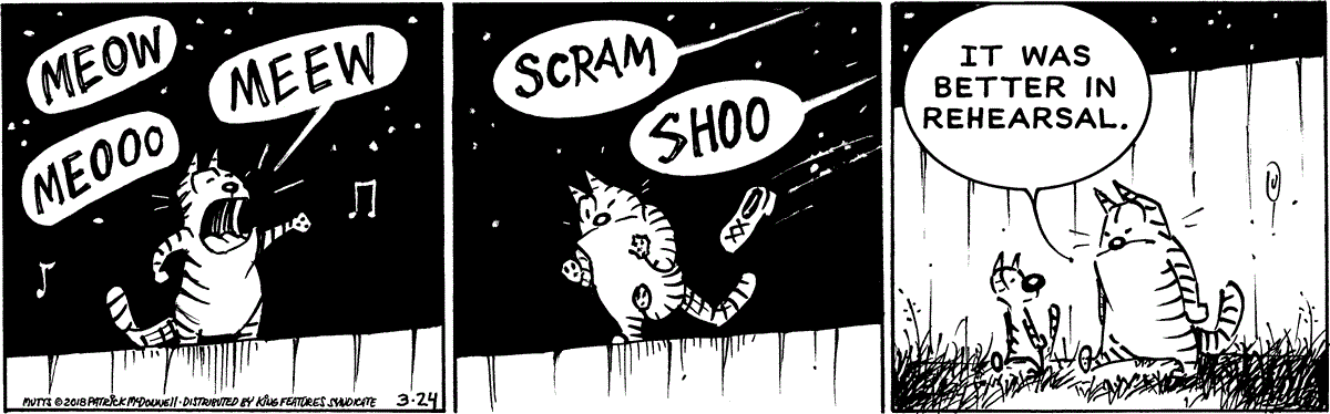 March 24 2018, Daily Comic Strip