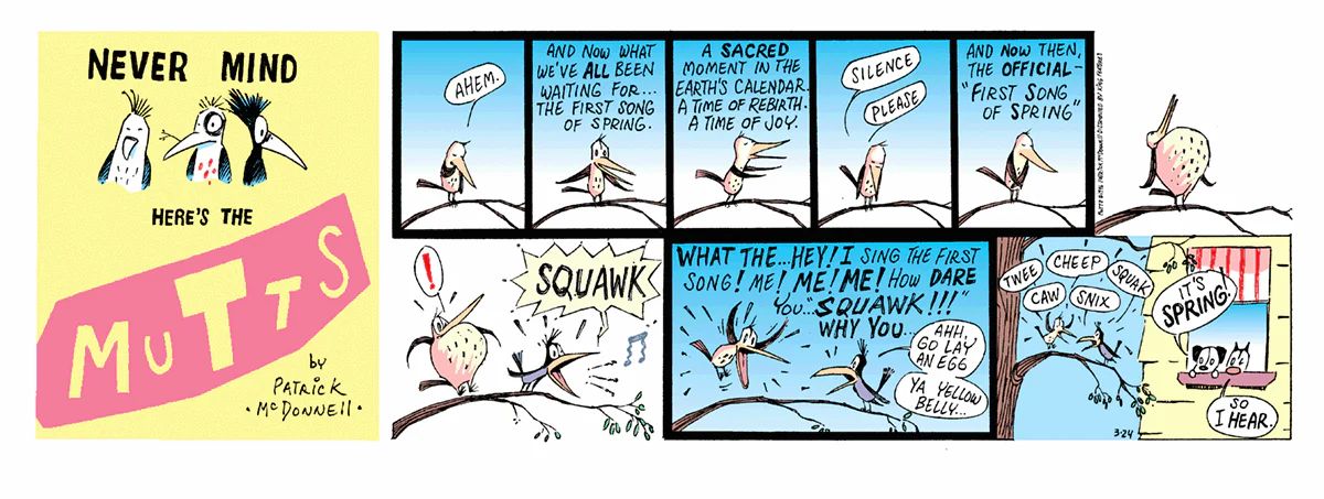 March 24 1996, Sunday Comic Strip