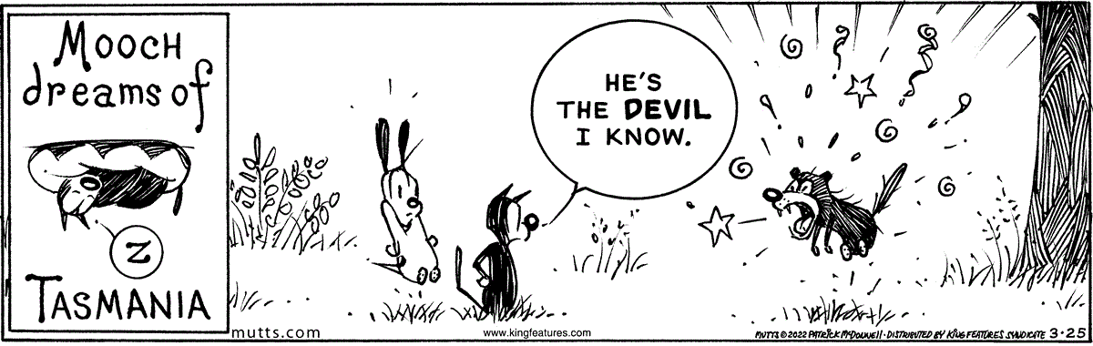 March 25 2022, Daily Comic Strip