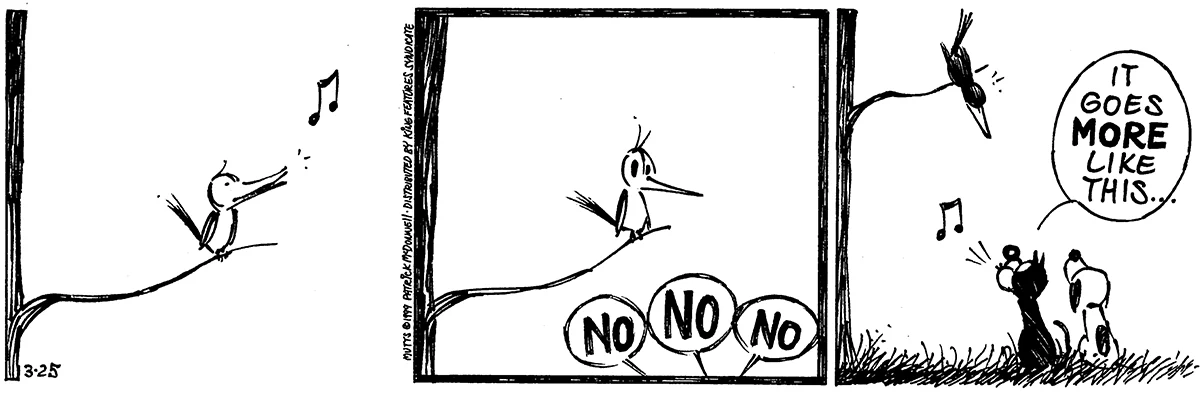 March 25 1999, Daily Comic Strip