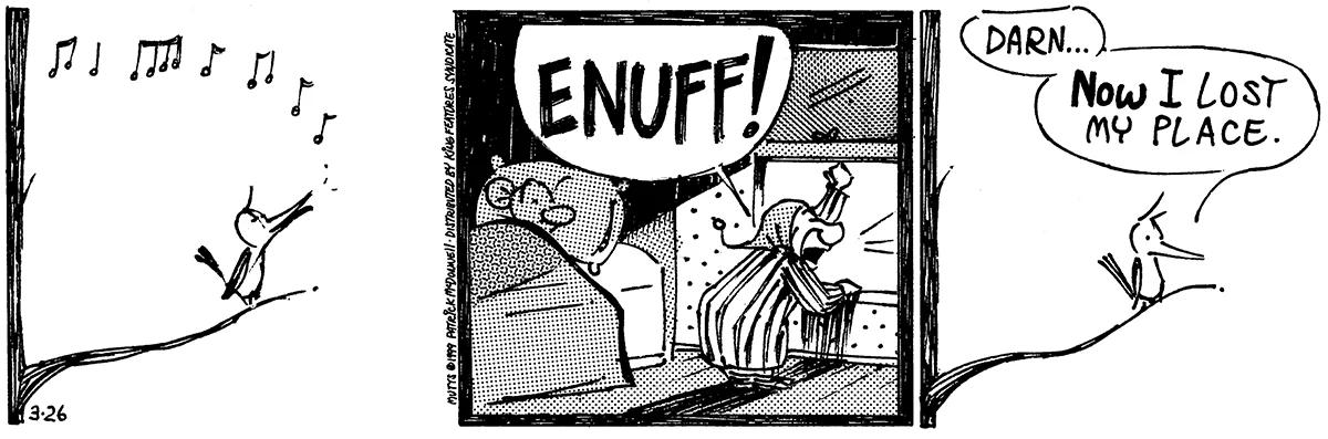 March 26 1999, Daily Comic Strip