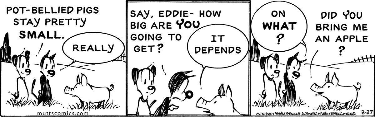 March 27 2014, Daily Comic Strip