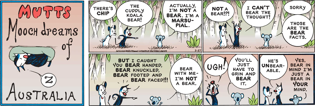 March 27 2022, Sunday Comic Strip