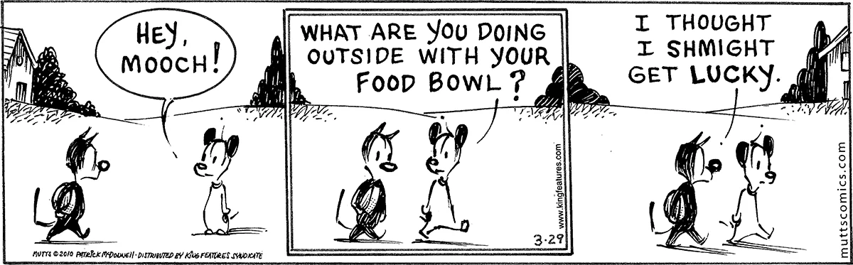 March 29 2010, Daily Comic Strip