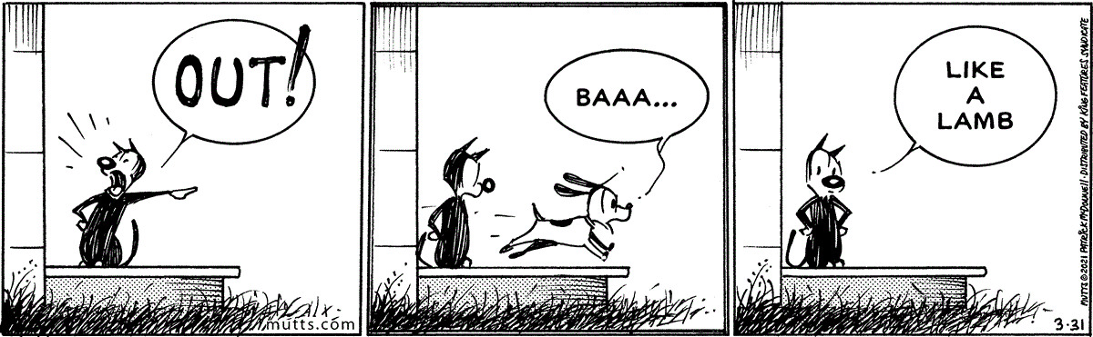 March 31 2021, Daily Comic Strip