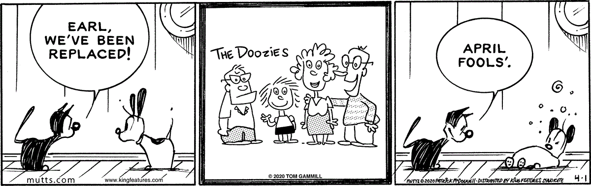 April 1 2020, Daily Comic Strip