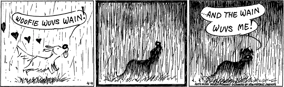 April 4 2001, Daily Comic Strip