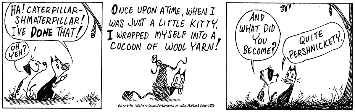 April 4 1996, Daily Comic Strip