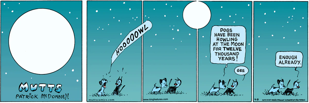 April 8 2012, Sunday Comic Strip