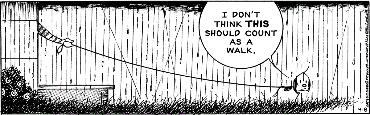 April 8 2020, Daily Comic Strip