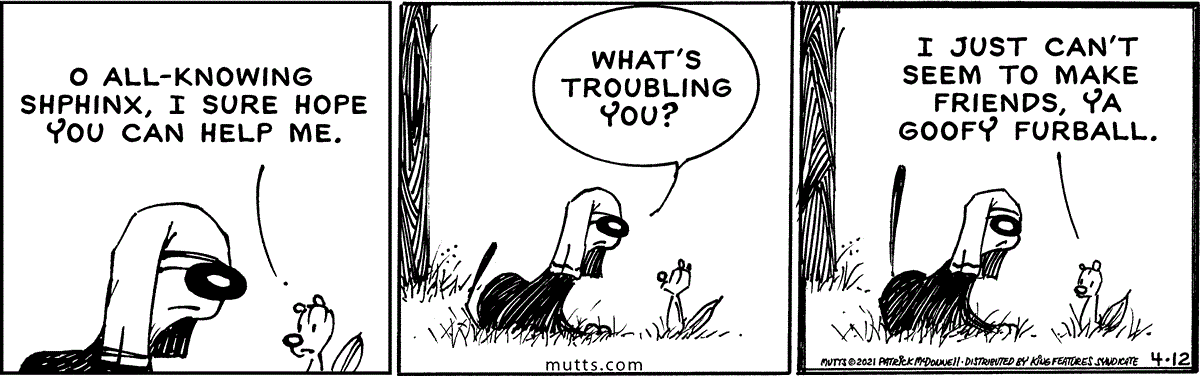 April 12 2021, Daily Comic Strip