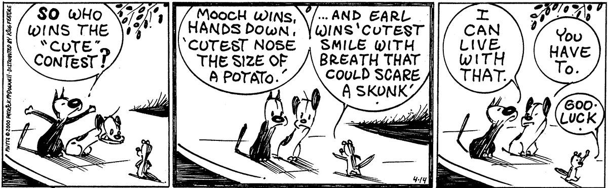 April 14 2000, Daily Comic Strip