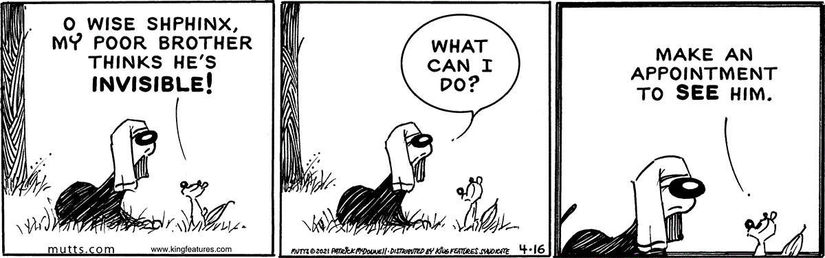 April 16 2021, Daily Comic Strip