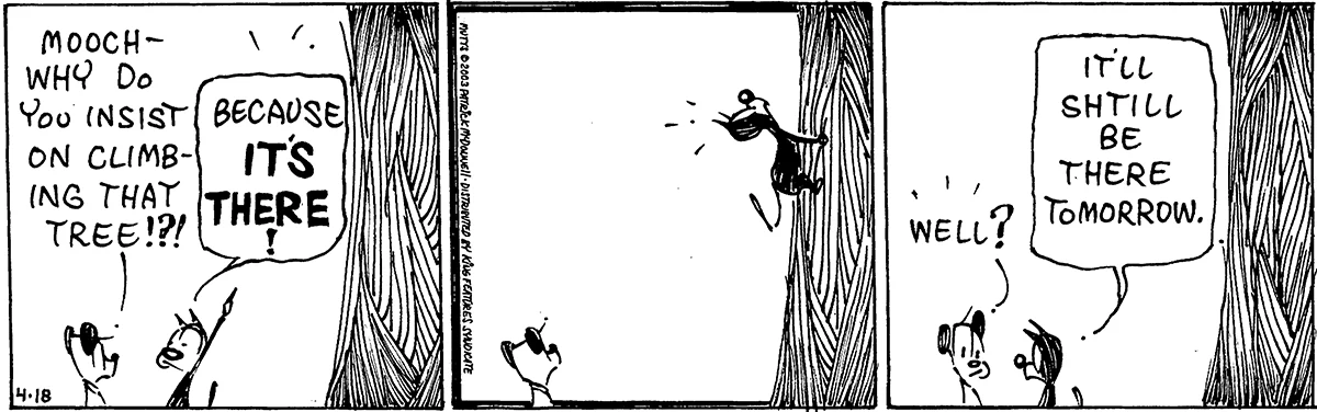 April 18 2003, Daily Comic Strip