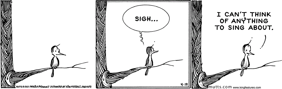 April 19 2021, Daily Comic Strip