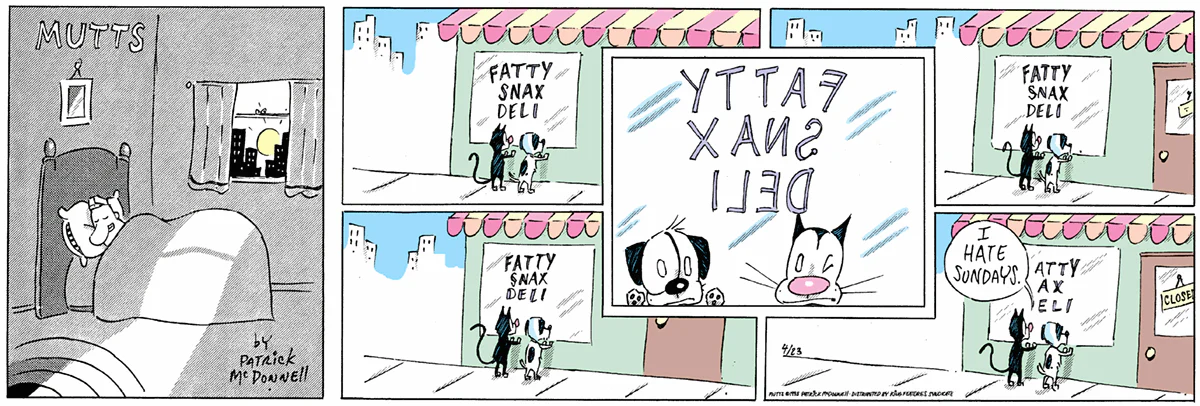 April 23 1995, Sunday Comic Strip