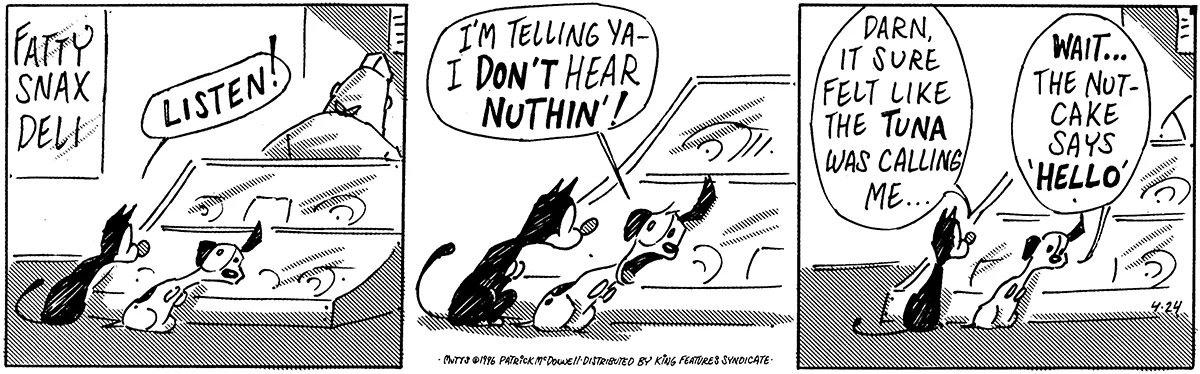 April 24 1996, Daily Comic Strip