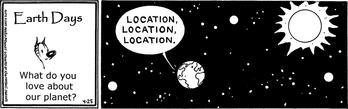April 25 2009, Daily Comic Strip