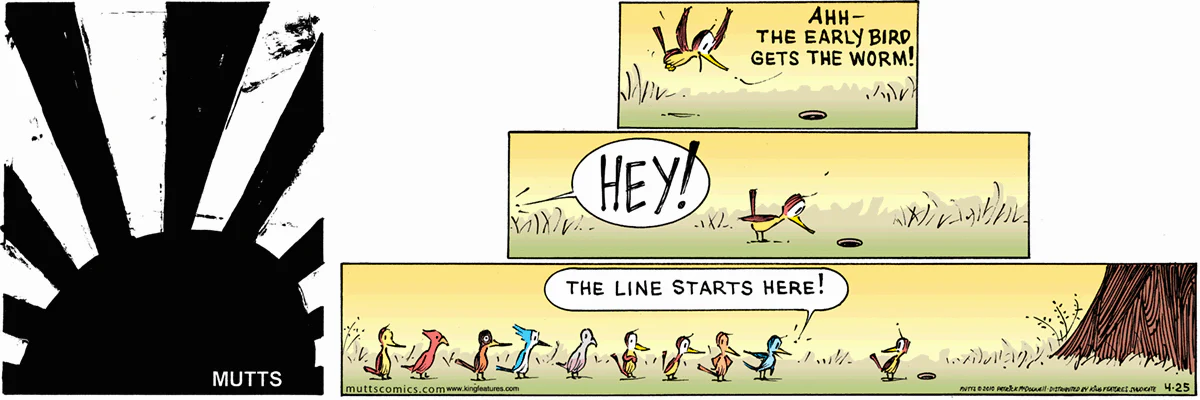 April 25 2010, Sunday Comic Strip