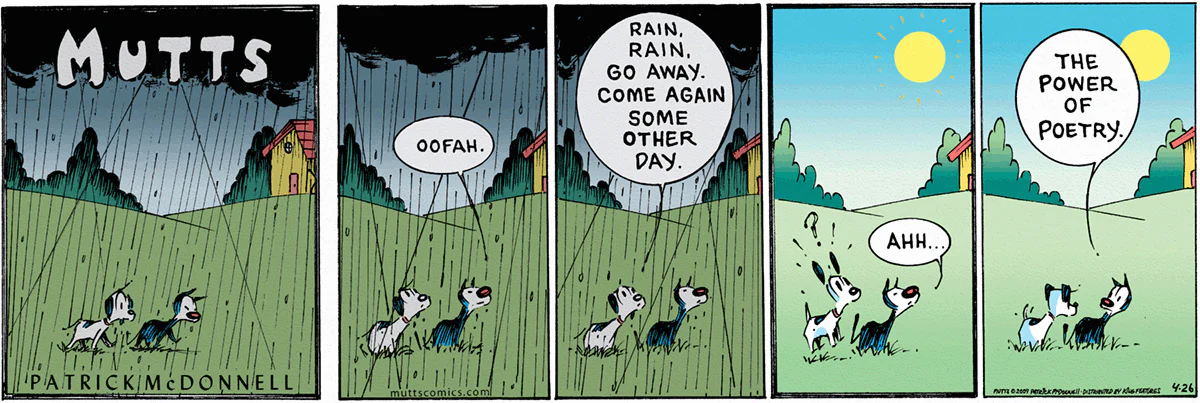 April 26 2009, Sunday Comic Strip