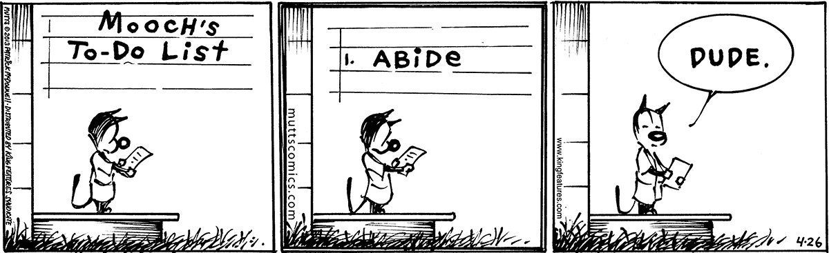 April 26 2013, Daily Comic Strip
