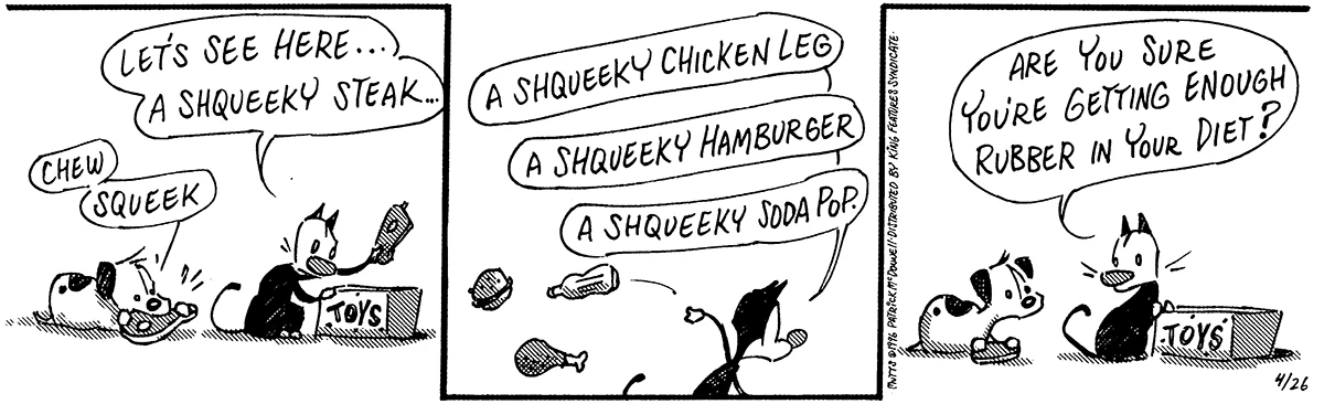 April 26 1996, Daily Comic Strip