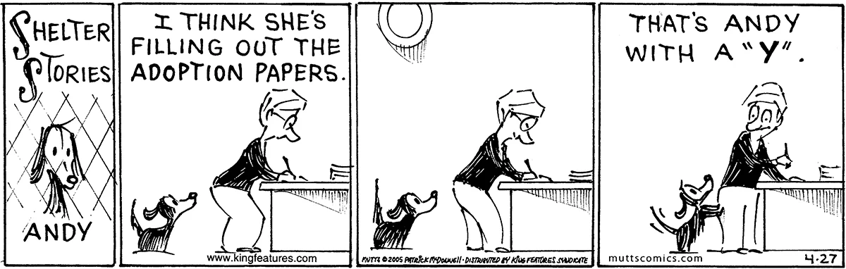 April 27 2005, Daily Comic Strip