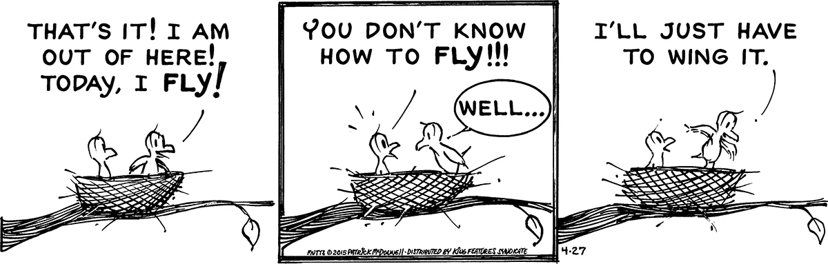 April 27 2015, Daily Comic Strip